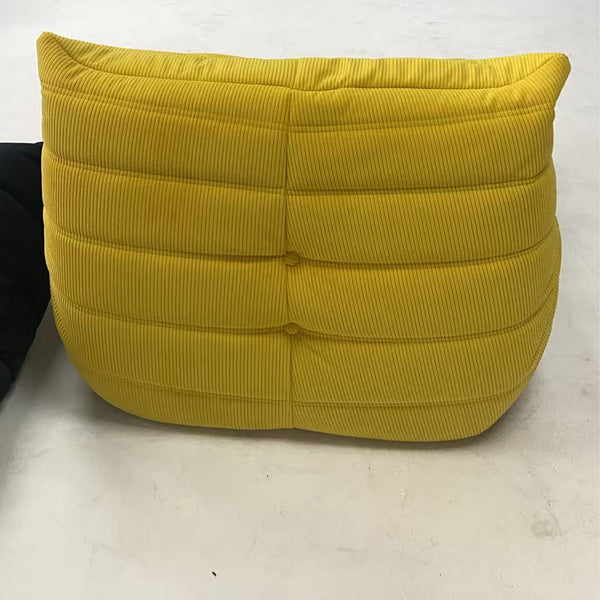 Fauteuil Unique de Luxe en Velours Côtelé – Confort Sculptural Personnalisé